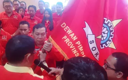 Pelantikan Pengurus Depidar SOKSi Jatim Gagas Program Sarjana Masuk Desa dan Fokus Suksesi Pemenangan Pilkada 2024