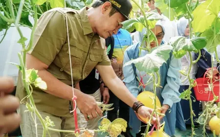Jaga Ketahanan Pangan, Pak Yes Sebut Regenerasi Petani itu Penting