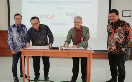 Bank Jatim dan Tugu Insurance Berkolaborasi untuk Perkuat Layanan Keuangan dan Asuransi Nasabah