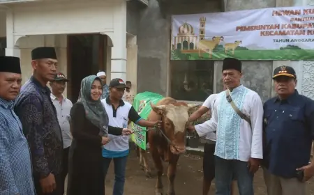 Momen Iduladha, Bupati Mojokerto Beri 22 Hewan Kurban Ke 18 Kecamatan