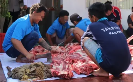 Sukacita Iduladha, Warga Binaan Lapas Kediri Rindu Keluarga