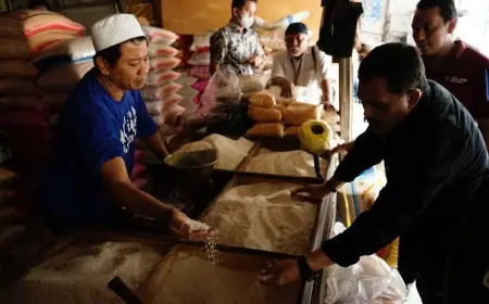 H+1 Iduladha, Harga Sembako di Pasaran Stabil
