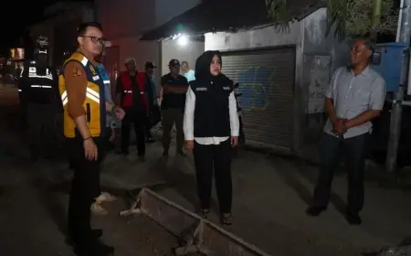 Tinjau Pengerjaan Proyek Jalan Raya, Bupati Mojokerto Jamin Kualitas dan Selesai Tepat Waktu