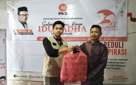 DPC PKS Klojen Malang Distribusikan 1.300 Paket Daging Qurban