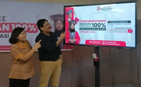 Beasiswa Pendidikan 100 Peesen UNDIKA: Dukung Generasi Muda Menuju Indonesia Emas 2045