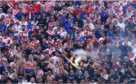 Serbia Ancam Mundur dari EURO 2024 Jika UEFA Tak Lakukan Tindakan Terhadap Fans Kroasia dan Albania
