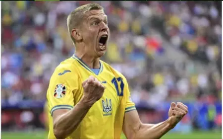 Sempat Tertinggal, Ukraina Libas Slovakia