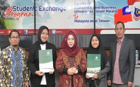 Kisah Mahasiswi FEB Unisma Ikuti Program  Student Exchange ke Taiwan