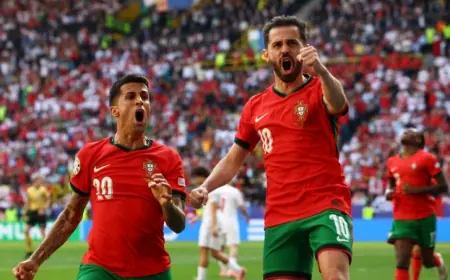 Juarai Grup F, Portugal Rotasi Pemain di Pertandingan Pamungkas Lawan Georgia