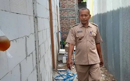 Kades Sukorejo Nganjuk Sebut Pembangunan Rumah untuk Warganya Tidak Gunakan Dana Desa