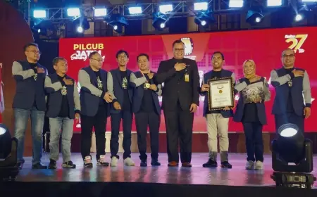 KPU Jatim: Gebyar Coklit Satu Juta Pemilih Cetus MURI Libatkan 116 Ribu Pantarlih