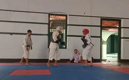 Target Bawa Pulang Medali, Shorinji Kempo Kota Kediri Persiapkan Atlet Porprov 2025