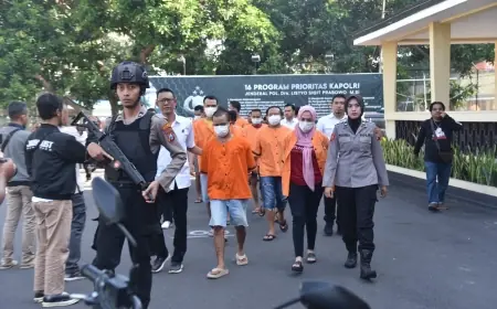Ini Hasil Ungkap Kejahatan Polres Bondowoso dalam Ops Sikat Semeru 2024