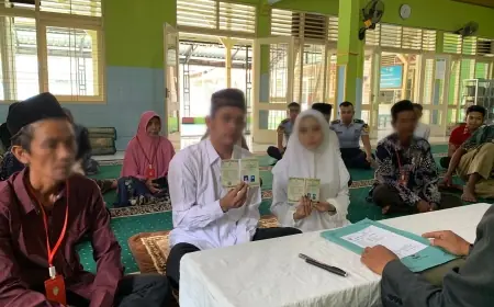 Warga Bojonegoro Menikah di Dalam Lapas