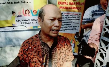 Maksimalkan Monitor Hak Pilih, Bawaslu Sidoarjo Siagakan Posko Kawal Pilkada Serentak 2024