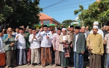 Warga Nahdhiyin Kabupaten Pasuruan Bersatu Yakin Gus Mujib Imron Target 80 Persen Menang