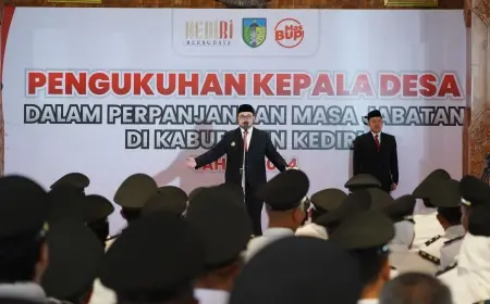 Pesan Mas Dhito untuk Kades: Turun Ke Bawah!