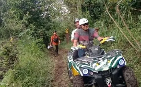 Keseruan Bermain ATV Adventure Wahana Baru The Grand Taman Safari Prigen