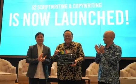 Undang Maudy Koesnaedi, PCU Luncurkan Program S2 Scriptwriting dan Copywriting Pertama di Indonesia