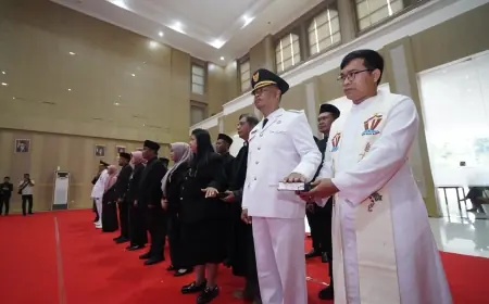 Tiga Camat dan Kepala UPT Pasar di Kota Batu Dijabat Orang Baru
