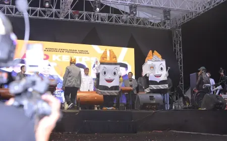 Kenalkan Si Tengger di Hadapan Ribuan Masyarakat, KPU Probolinggo Targetkan Partisipasi Sebesar 77,6 Persen
