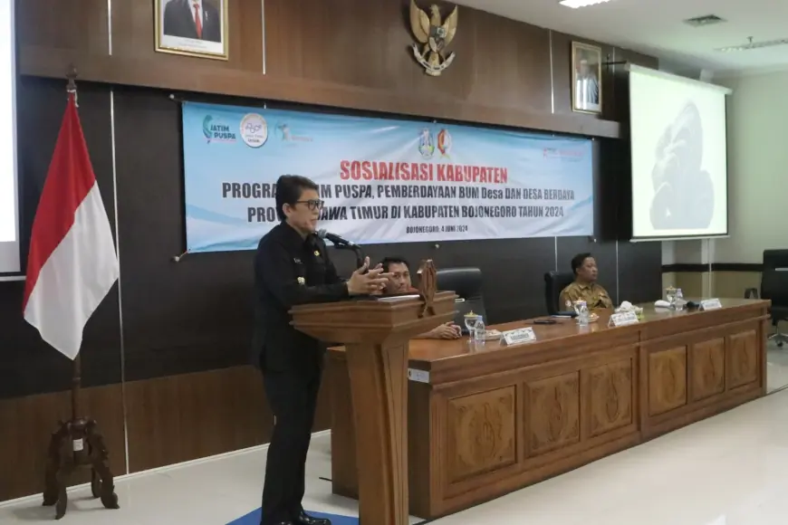 Pemkab Bojonegoro Sosialisasikan Program Jatim Puspa 2024