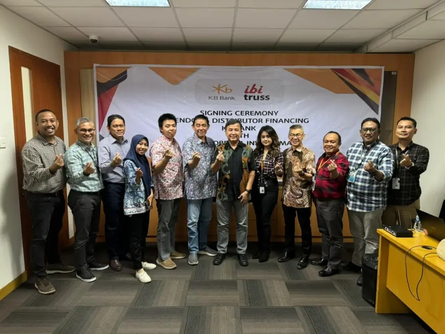 Jalin Kerja Sama dengan PT Indoberka, KB Bank Mendukung Pembangunan Infrastruktur Wilayah Indonesia Timur
