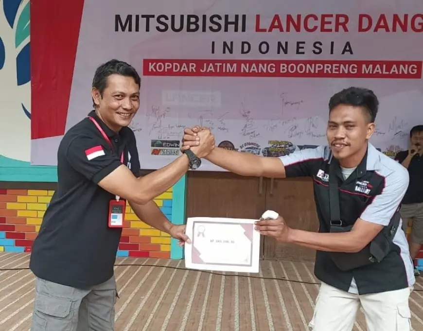 Klub Mitsubishi Lancer Dangan Jatim Perkuat Silaturahmi Melalui Kopdar Tahunan
