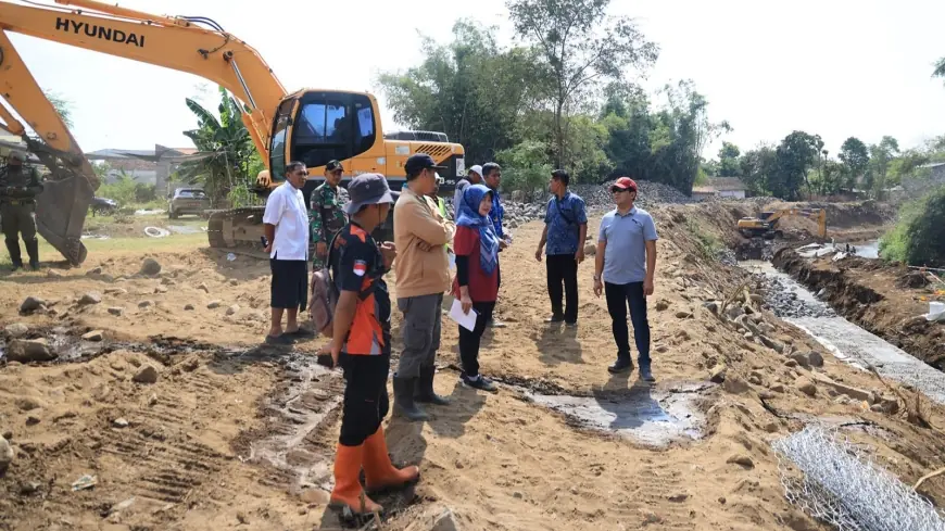 TRC Pemprov Jatim Bangun Bronjong di DAS Kedunggaleng, Antisipasi Banjir Kiriman dari Lereng Bromo