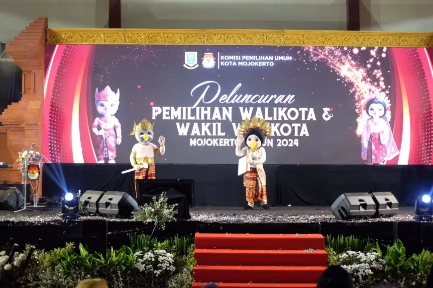 Kenalkan Maskot Pilkada Kota Mojokerto, Ini Makna yang Disampaikan ke Pemilih