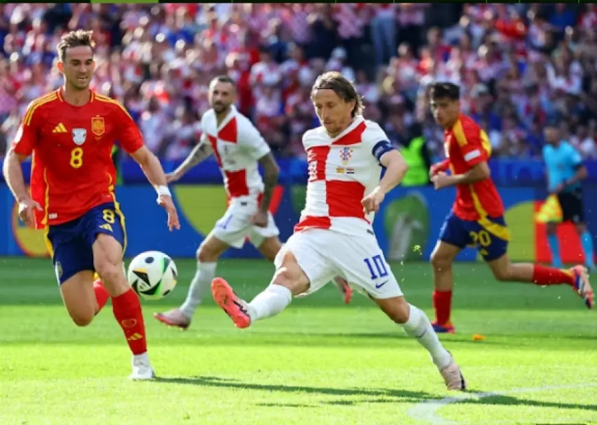 EURO 2024: Luka Modric Minta Timnya Segera Move On Pasca Kalah Telak Dari Spanyol