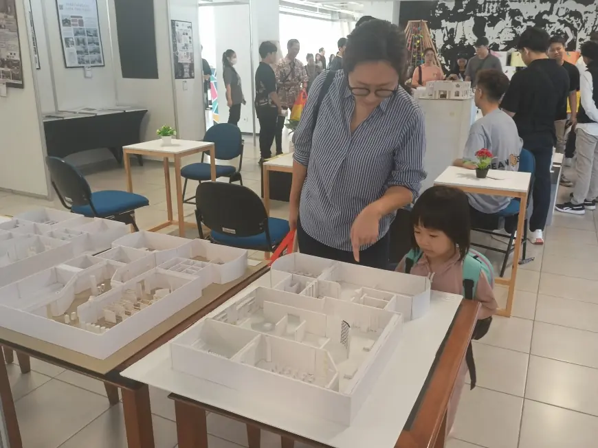 PCU Gelar Pameran IDE+ 2024: Ekspresi Kreatif Mahasiswa dalam Karya Desain Interior