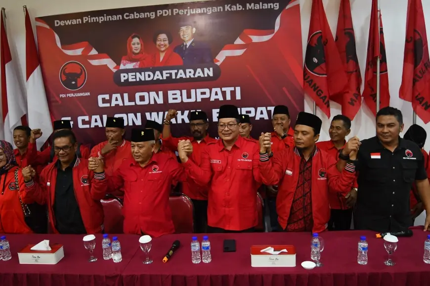 Sanusi-Gunawan Bisa Jadi Pasangan Ideal Maju Pilkada, PDI Perjuangan Kabupaten Malang Dejavu ?