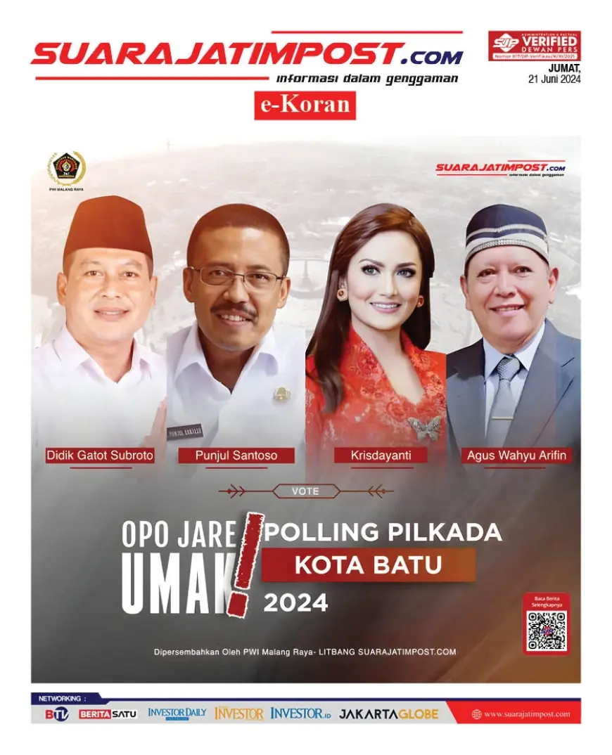 eKoran, Edisi Jumat, 21 Juni 2024