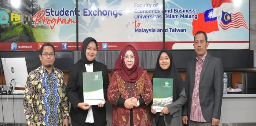 Kisah Mahasiswi FEB Unisma Ikuti Program  Student Exchange ke Taiwan