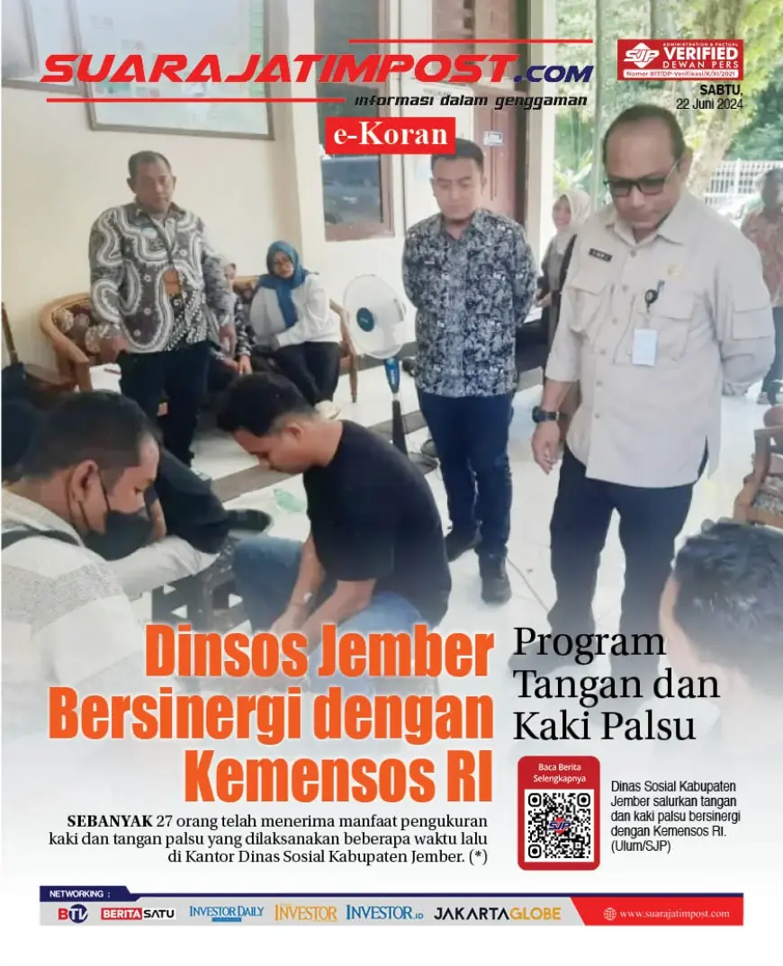 eKoran, Edisi Sabtu, 22 Juni 2024