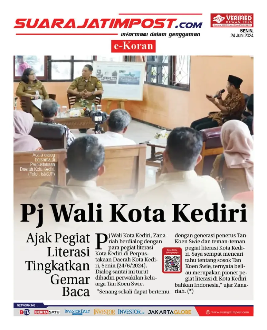 eKoran, Edisi Senin, 24 Juni 2024