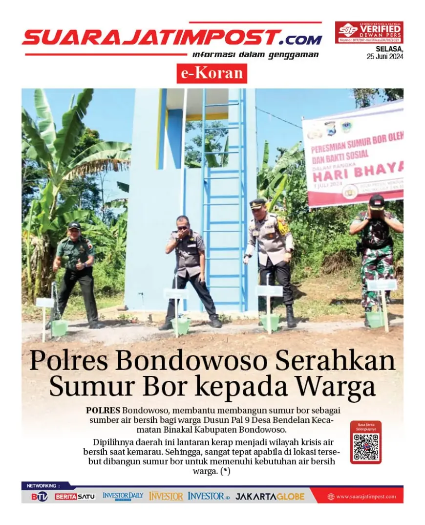 eKoran, Edisi Selasa, 25 Juni 2024