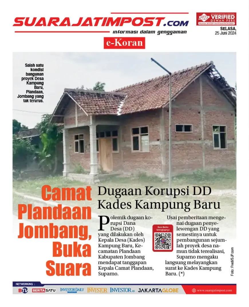 eKoran, Edisi Selasa, 25 Juni 2024