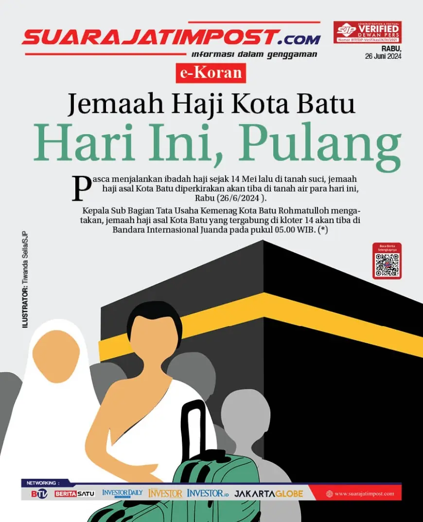 eKoran, Edisi Rabu, 26 Juni 2024