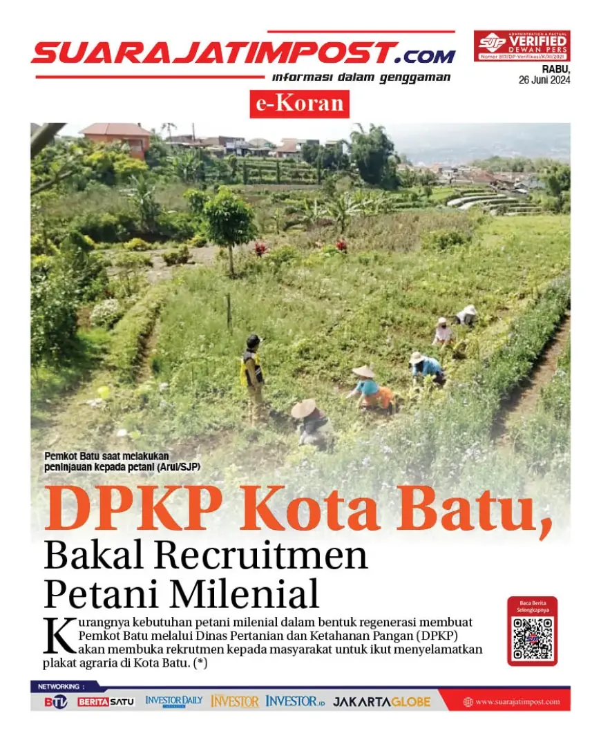 eKoran, Edisi Rabu, 26 Juni 2024