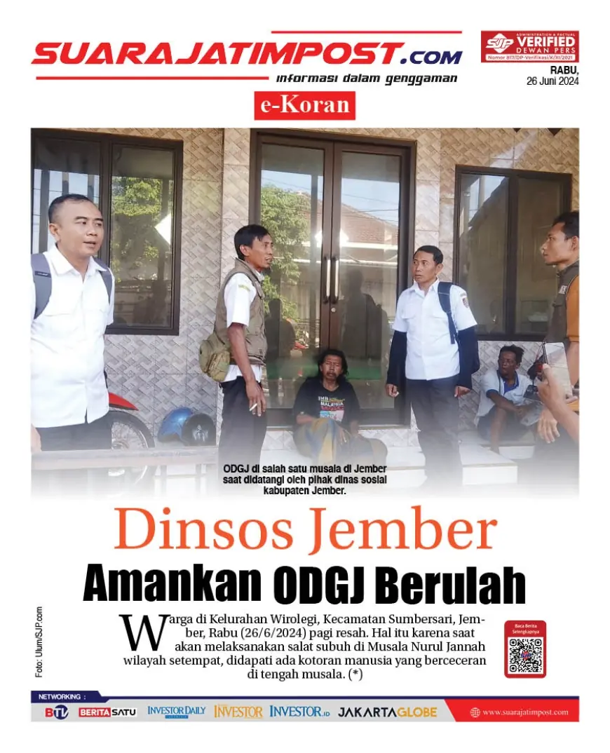 eKoran, Edisi Rabu, 26 Juni 2024