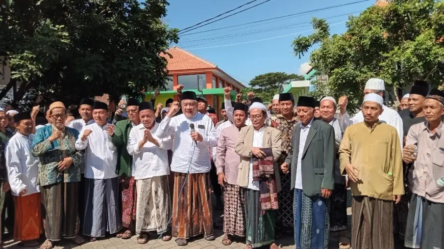 Warga Nahdhiyin Kabupaten Pasuruan Bersatu Yakin Gus Mujib Imron Target 80 Persen Menang