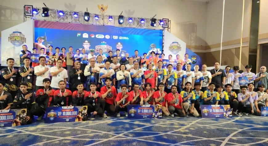 Esports Kapolda Jatim Cup 2024 Jaring Bibit Atlet dan Minat Generasi Muda Berprestasi