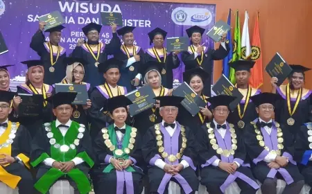 Wisudawan ke 45, Unitri Bekali Lulusannya Karakter Toleransi