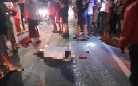 Ditabrak Pick Up di Jalan Raya Jember, Satu Orang Tewas di Tempat