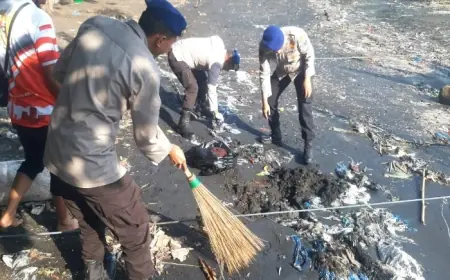 Hari Kelautan Nasional, Polair Polres Probolinggo Ajak Masyarakat Ikut Jaga Kelestarian Lautan