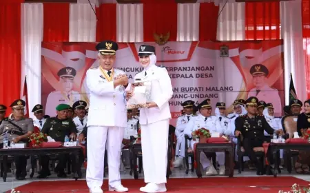Bupati Malang Kukuhkan 370 Kades, Tekankan Inovasi Bidang Pariwisata