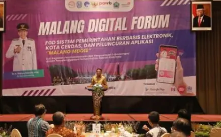 Pj. Wali Kota Malang Wahyu Hidayat Luncurkan Malang Mbois