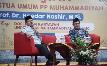 Ketum Muhammadiyah di UMM: Islam itu Mudah dan Seimbang